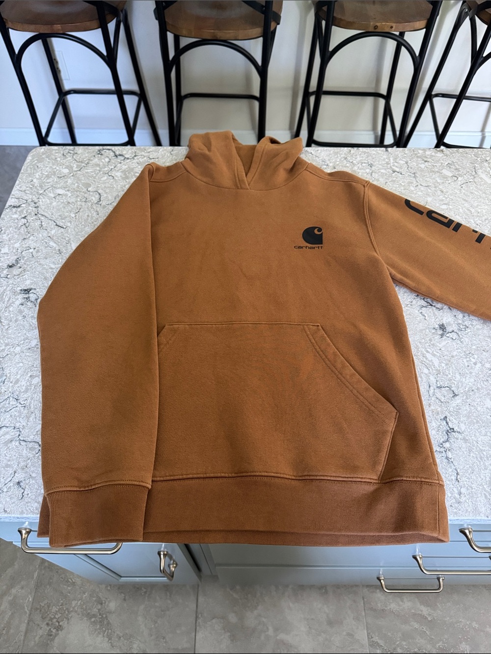 Carhartt Women’s Brown Hooded Sweatshirt